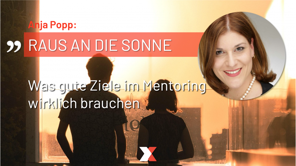 Zielgestaltung ist erster Schritt im Mentoring 